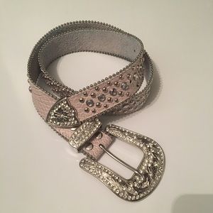 Rhinestone Embellished Belt